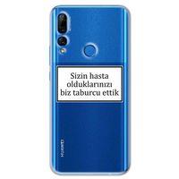 Huawei P Smart Z Kılıf HD Yazı Baskılı Silikon Arka Kapak - Yazı 1