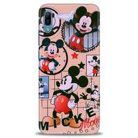 Huawei Y6 2019 Kılıf HD Baskılı Kılıf - Mickey Mouse + Tam Ekran Koruyucu
