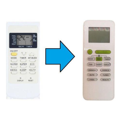 Dıamond Electric Klima Kumandası.Resimde Sağdaki Gönderilir