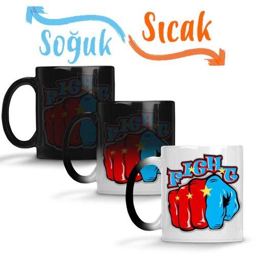 Fight Club Sihirli Kupa Bardak Porselen