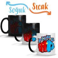 Fight Club Sihirli Kupa Bardak Porselen