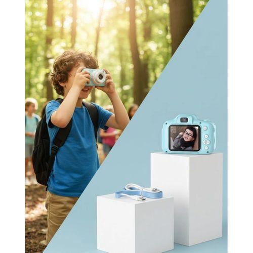 Mavi Mini Hd Video Kamera Fotoğraf Çekimli Şarj Edilebilir Bataryalı Dijital Kayıt Cihazı