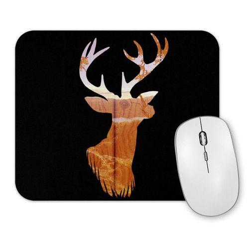Deer Silhouette Mouse Pad