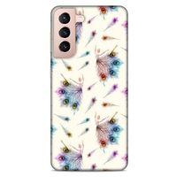 Lopard Samsung Galaxy S21 Uyumlu Kılıf Tüyler (35) Fit Design Kılıf