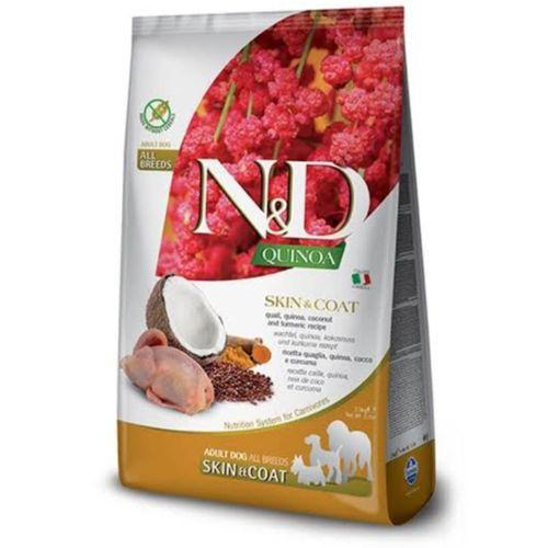 N&D Neo Pet Market ND Quinoa Skin Coat Bıldırcın All Breeds Deri Tüy Sağlığı Yetişkin Köpek Maması 2.5Kg