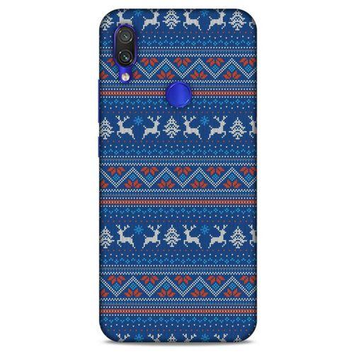Kazak (21) Desenli Silikon Kapak Xiaomi Redmi Note 7 Kılıf
