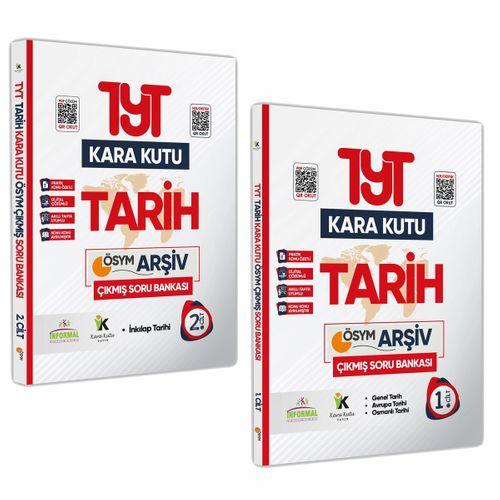 YKS-TYT Tarihin Kara Kutusu 1 ve 2 Cilt D Çözümlü Konu Ö  ÖSYM Çıkmış Soru Bankası PAKET SETİ