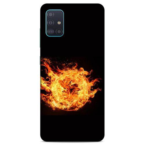 Lopard Samsung Galaxy A51 Uyumlu Kılıf FireX (31) TPU Kılıf Fireball