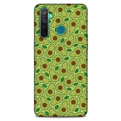 Frutix Avokado 01 Oppo Realme 5 Pro Kılıf Desenli Silikon