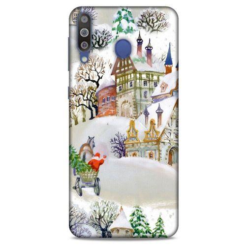 Samsung Galaxy M30 Kılıf Snowix (25) Antişok Kapak Karışık Renkli