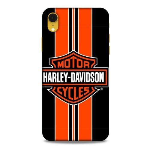 Apple iPhone XR Uyumlu Kılıf Motorsiklet (36) Glitter Kılıf Harley Davidson