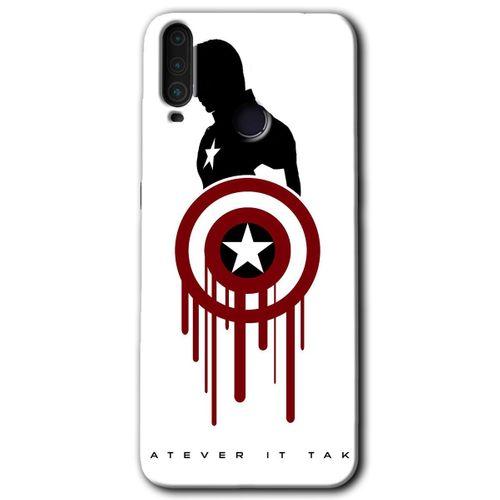 General Mobile GM 10 Kılıf HD Desen Baskılı Arka Kapak - Captain Amerika