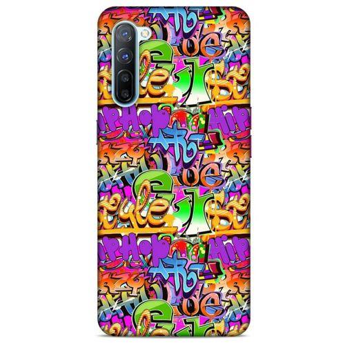 Graffitix (14) Desenli Silikon Kapak Oppo Reno 3 Kılıf