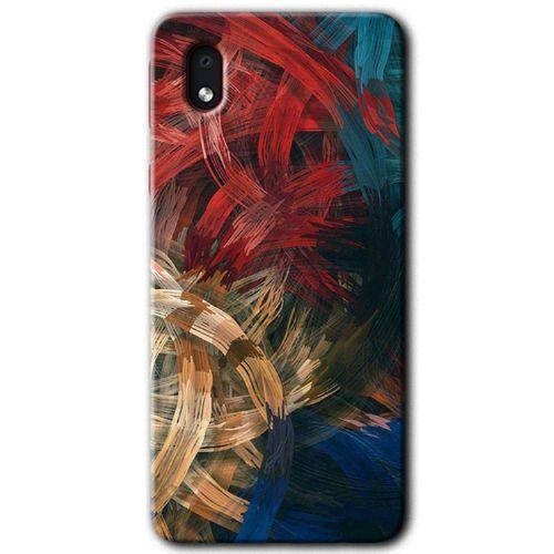 Potkal Hediye Fabrikası Samsung Galaxy A01 Core Kılıf HD Desen Baskılı Arka Kapak - Karma Boyalar