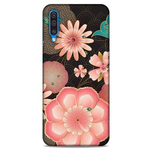 Samsung Galaxy A50 Kılıf Japonya (21) Koruyucu Kapak Japon Çiçekleri Vilmorin