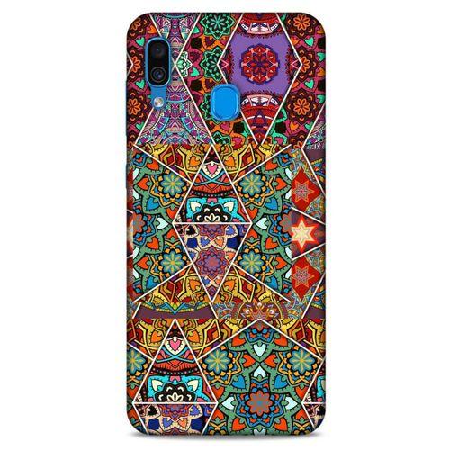 Ethnic Culture (43) Samsung Galaxy A30 Kılıf Silikon Kapak Desenli