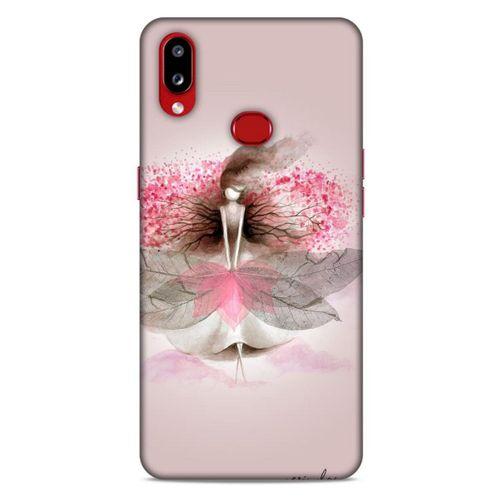 Y.Liva-2020 (Sakura) Samsung Galaxy A10s Kılıf Silikon Kapak Desenli
