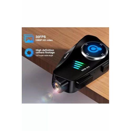 Q28 2x 2 Eşleşmeli Motosiklet Kask Bluetooth Kulaklık 1080p Kamera Su Geçirmez Intercom