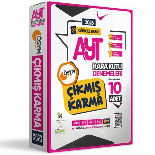 2026 AYT ÖSYM Çıkmış Karma Kara Kutu Sayısal-Eşit Ağırlık Deneme Paketi 10lu TG Dijital Çözümlü