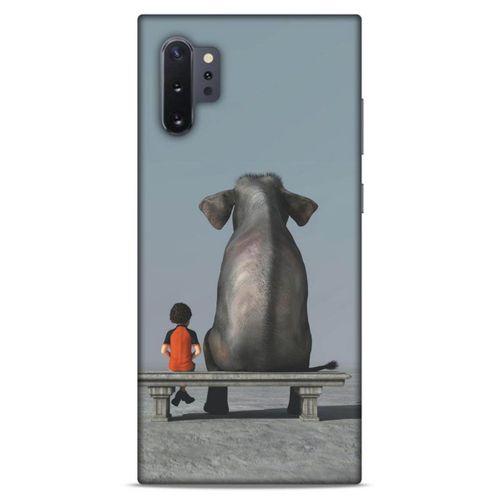 Lopard Samsung Galaxy Note 10 Plus Uyumlu Kılıf Manipülasyon ☻ (38) Neo Hybrid Kılıf Desenli