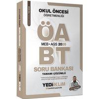 2026 MEB AGS ÖABT Okul Öncesi Öğretmenliği Tamamı Çözümlü Soru Bankası Yediiklim Yayınları