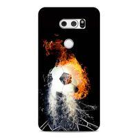 Lopard LG K40S Uyumlu Kılıf FireX (35) Fit Design Kılıf Futbol