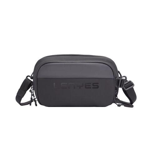 Lenyes LB561 Su Geçirmez Aşınmaya ve Çizilmeye Dayanıklı Çapraz Vücut Askılı Aksesuar Çantası 25.5cm