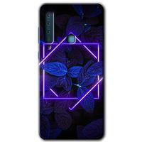 Potkal Hediye Fabrikası Samsung Galaxy A9 2018 Kılıf HD Desen Baskılı Arka Kapak - Mekanik Yaprak 5