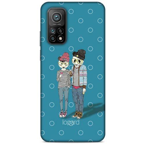 Xiaomi Mi 10T Pro 5G Kılıf FunnyMaX (16) Kalın Kılıf Mavi