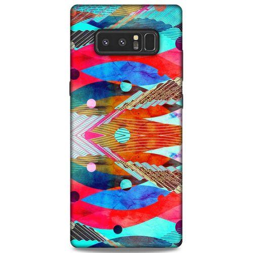 Lopard Samsung Galaxy Note 8 Uyumlu Kılıf Manipülasyon ☻ (10) Full Koruma Kılıfı Desenli
