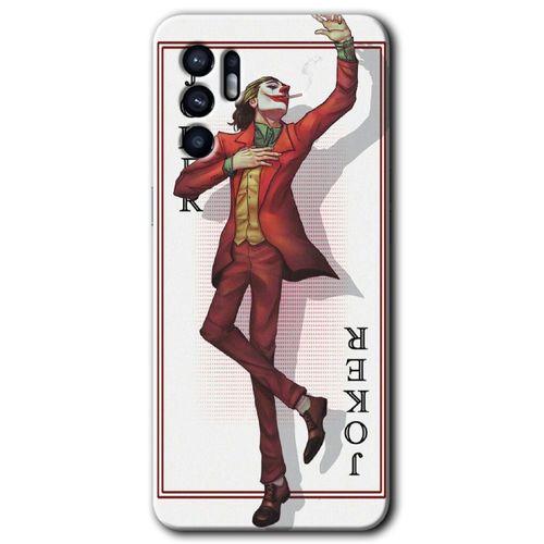 OPPO Oppo Reno 6 Kılıf HD Desen Baskılı Arka Kapak - Joker İskambil