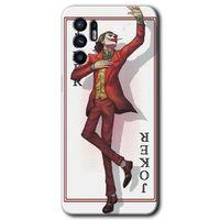 OPPO Oppo Reno 6 Kılıf HD Desen Baskılı Arka Kapak - Joker İskambil
