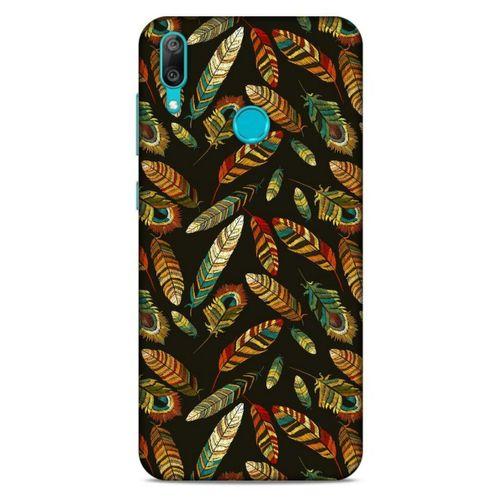 Huawei Y7 Prime 2019 Kılıf Desenli Özel Seri Tüyler (9) Kılıf