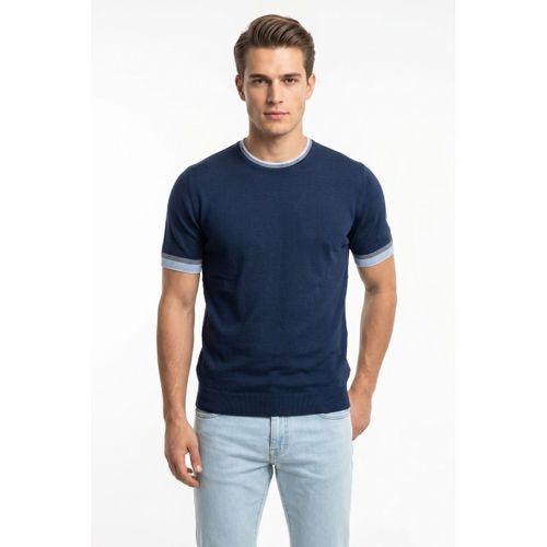 Erkek Sıfıryaka Triko Tişört Regular Kalıp BGL-ST05565