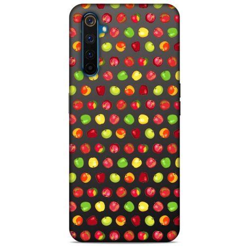 Frutix Elma 01 Oppo Realme 6 Kılıf Desenli Silikon