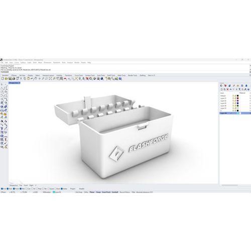 Adventurer3 4 Nozül Kutusu (Bu ürün Sadece Plastik parçadır - Almadan Önce Soru Sorabilirsiniz)