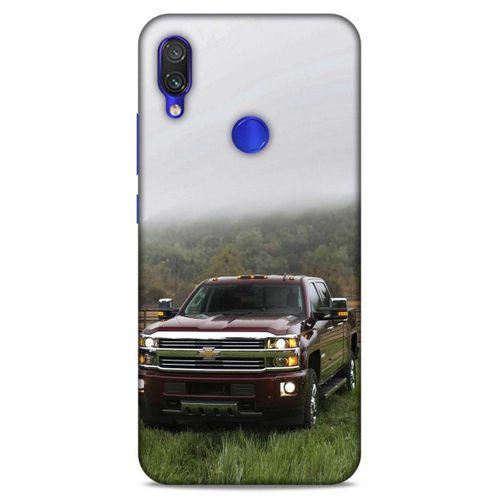 Lopard Xiaomi Redmi Note 7 Pro Uyumlu Kılıf PickUpX (35) Fit Design Kılıf Bordo