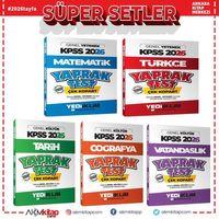 Yediiklim Yayınları 2026 KPSS Yaprak Test Seti 5 Kitap