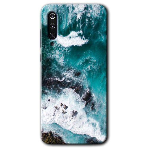 Xiaomi Mi 9 Kılıf HD Desen Baskılı Arka Kapak - Deniz Kıyısı