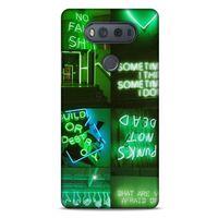LG K61 Uyumlu Kılıf Yeşil Delisi (34) Slim Armor Kılıf Pastel yeşil