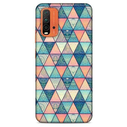 Lopard Xiaomi Redmi 9T Uyumlu Kılıf Ethnic Culture (48) Bumper Kılıf