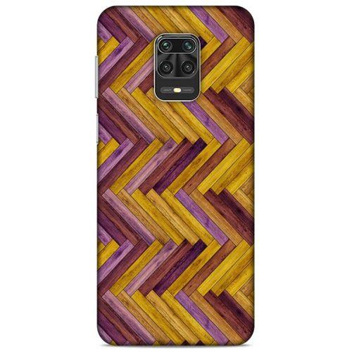 Lopard Xiaomi Redmi Note 9 Pro Uyumlu Kılıf Wood'X (35) Fit Design Kılıf Baskılı