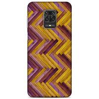 Lopard Xiaomi Redmi Note 9 Pro Uyumlu Kılıf Wood'X (35) Fit Design Kılıf Baskılı