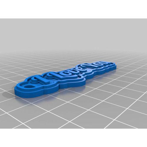 My Customized Multiline Tag Or Keychain (Bu ürün Sadece Plastik parçadır - Almadan Önce Soru Sorabilirsiniz)