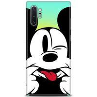 Samsung Galaxy Note 10 Plus Kılıf HD Baskılı Kılıf - Disneyy + Tam Ekran Koruyucu