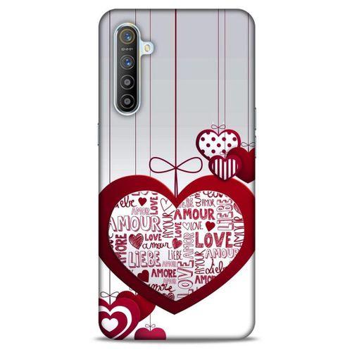 Oppo Realme XT Kılıf Hediyelik Seri Sevgililer Günü (10) 14 Şubat Full Koruma Kılıfı