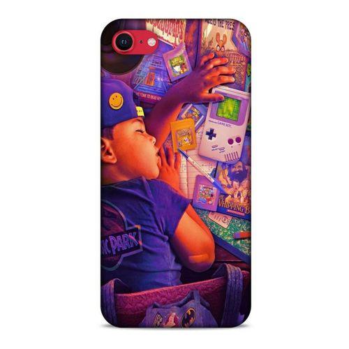 Retro (41) Desen Tank Kılıf Renkli Apple iPhone SE 2020 Kılıf