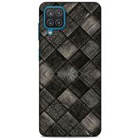 Lopard Samsung Galaxy A12 Uyumlu Kılıf Patchwork (25) Antişok Kapak