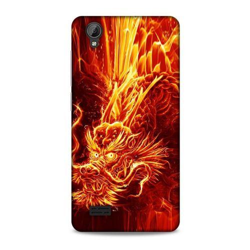 Vestel Venüs V5 Kılıf Dragons (12) Koruyucu Silikon Ateş Ejderhası