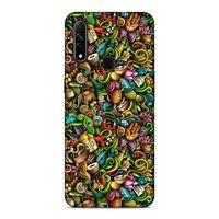 Oppo A31 Kılıf Doodle Hindistan Turu Arka Kapak Silikon Koruma Full Koruyucu
